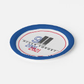 ネバ忘れー911愛国世界貿易センター ペーパープレート (アングル)