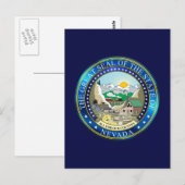 ネバ素晴らしダ州の印 ポストカード (正面/裏面)