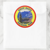 ネバ素晴らしダ州ベイスン国立公園 ラウンドシール (バッグ)