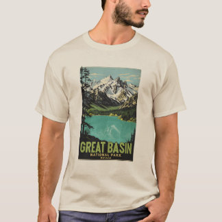 ネバ素晴らしダ州ベイスン国立公園 Tシャツ