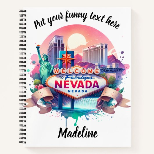 ネバ鮮やかダのアトラクションの歓迎サイン ノートブック (正面)