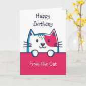 ネパーソナライズされたコ誕生日 カード (黄色い花)