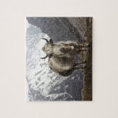 ネパールのヤク ジグソーパズル (縦)