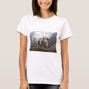 ネパールのヤク Tシャツ