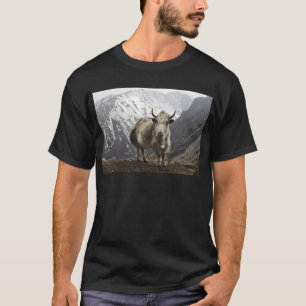 ネパールのヤク Tシャツ