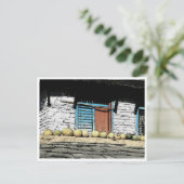 ネパールの屋根 ポストカード (スタンド正面)