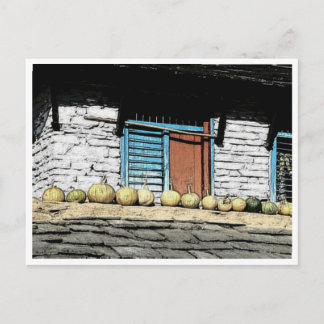 ネパールの屋根 ポストカード