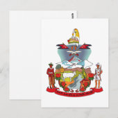 ネパールの紋章 ポストカード (正面/裏面)
