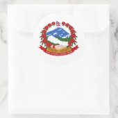 ネパールの紋章 ラウンドシール (バッグ)