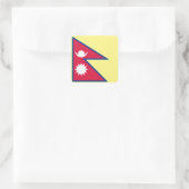 ネパールの象徴 スクエアシール (バッグ)