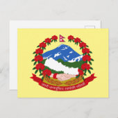 ネパールの象徴 ポストカード (正面/裏面)