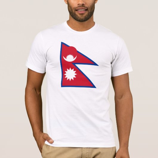 ネパールのTシャツ Tシャツ (正面)