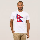 ネパールのTシャツ Tシャツ (正面フル)