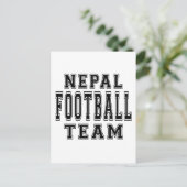 ネパールサッカーチーム ポストカード (スタンド正面)