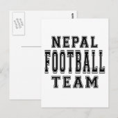 ネパールサッカーチーム ポストカード (正面/裏面)