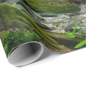 ネパールジャングルに川のジャングル、森、地面、川、 ラッピングペーパー (ロールコーナー)