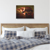 ネパールダンサー キャンバスプリント (インサイチュ (寝室))