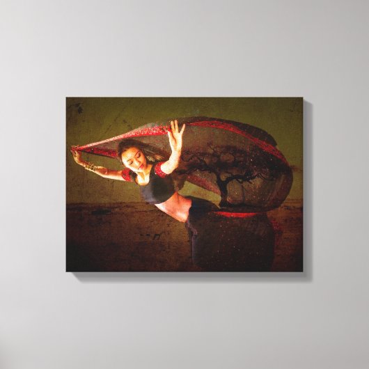 ネパールダンサー キャンバスプリント (正面)