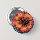 ネパールチンコフォイルの花 缶バッジ (正面&裏面)