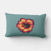 ネパールチンコフォイル花の両側 ランバークッション (裏面)