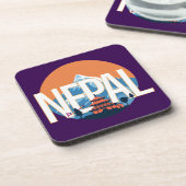 ネパールテンプル山 コースター (左側)