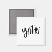 ネパール人・ネパール語話者へのYatriトラベラーギフト マグネット (正面/裏面)