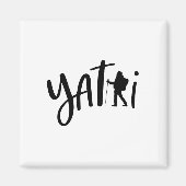 ネパール人・ネパール語話者へのYatriトラベラーギフト マグネット (正面)