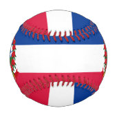 ネパール国旗とコート・オブ・アームズ 野球ボール (裏面)