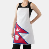 ネパール国旗 エプロン (インサイチュ)