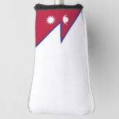 ネパール国旗 ゴルフヘッドカバー (回転90)