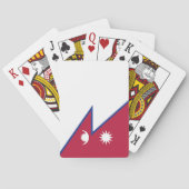 ネパール国旗 トランプ (裏面)