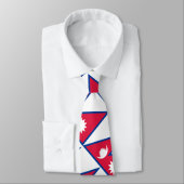 ネパール国旗 ネクタイ (タイ)