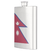 ネパール国旗 フラスク (左)