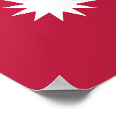 ネパール国旗 ポスター (角)