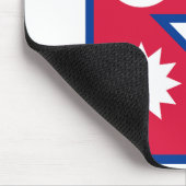 ネパール国旗 マウスパッド (コーナー)