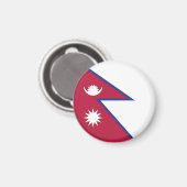 ネパール国旗 マグネット (正面/裏面)