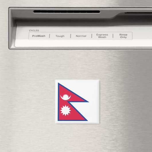 ネパール国旗 マグネット (インサイチュ (食洗機))