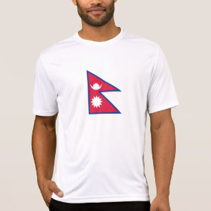ネパール国旗 Tシャツ