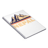 ネパール山脈アジアギフト ノートブック (右側)