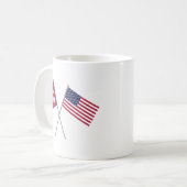 ネパール系アメリカ人 コーヒーマグカップ (正面左)