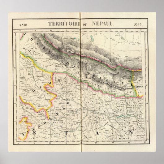 ネパール、アジア83 ポスター (正面)