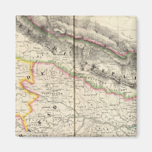 ネパール、アジア83 マグネット (正面)