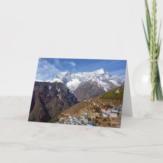 ネパール カード (正面)