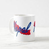 ネパール コーヒーマグカップ (正面左)