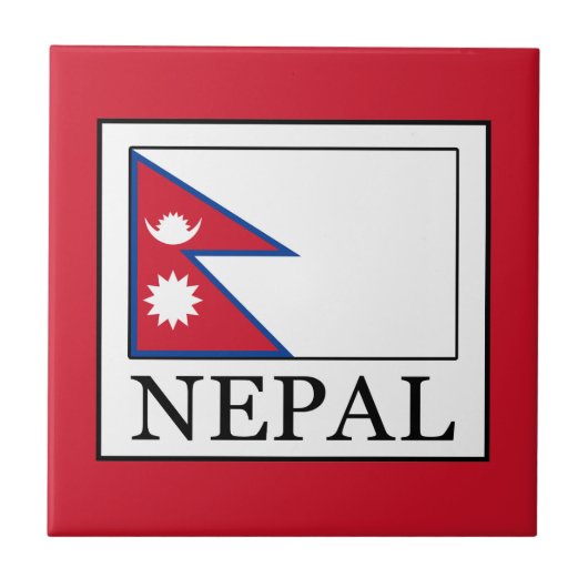 ネパール タイル (正面)