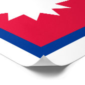 ネパール – ネパール国旗 ポスター (角)