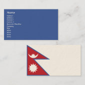 ネパール-ビジネス 名刺 (正面/裏面)