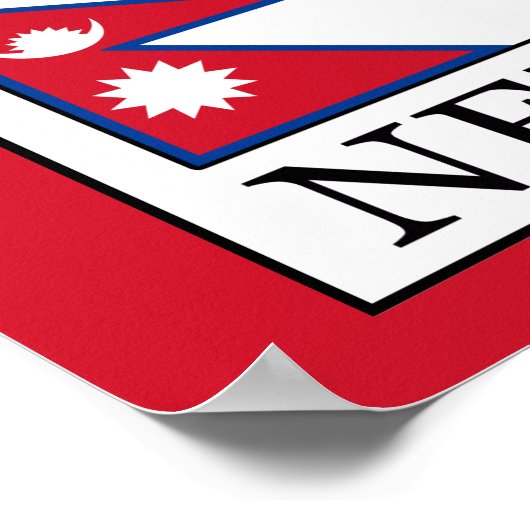 ネパール ポスター (角)