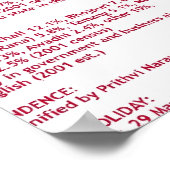 ネパール ポスター (角)