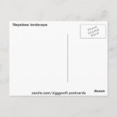 ネパール ポストカード (裏面)